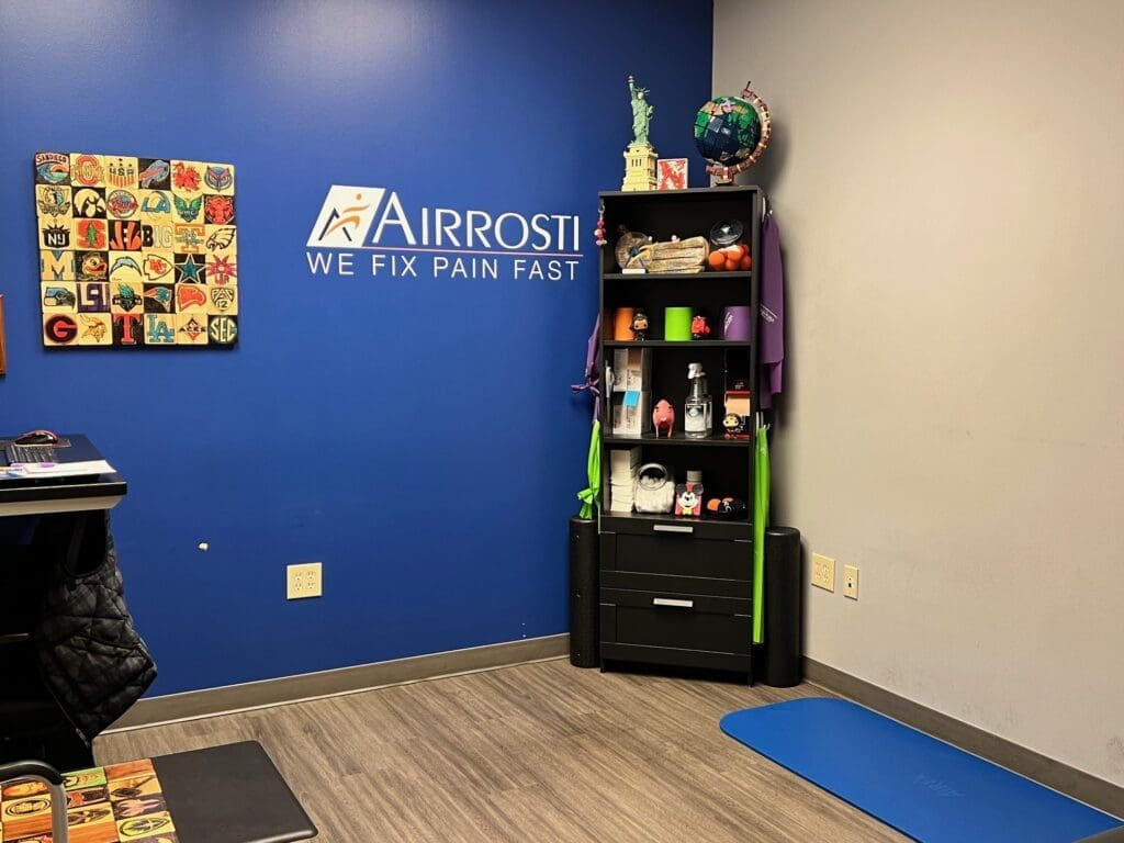 a photo of the recovery room at Airrosti Allen.