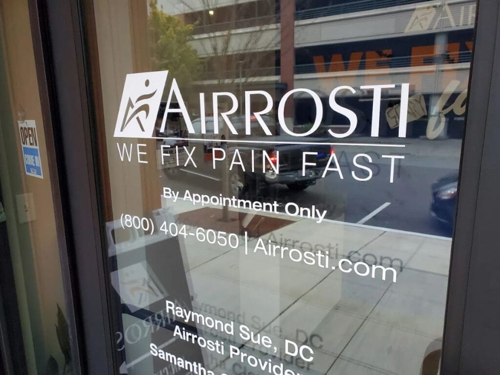 door at Airrosti Redmond
